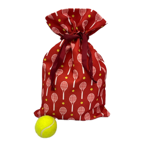 Holiday Gift Wrap with Purchase - Red Racquet Gift Bag