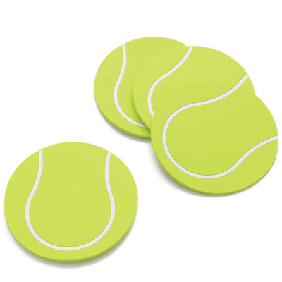 Tennis Ball Coasters