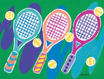 Three Little Racquets - Tennis Notes