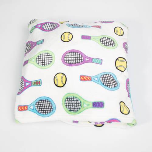 Tennis Pillow & Blanket