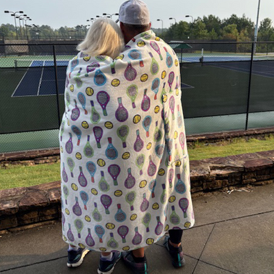 Tennis Pillow & Blanket