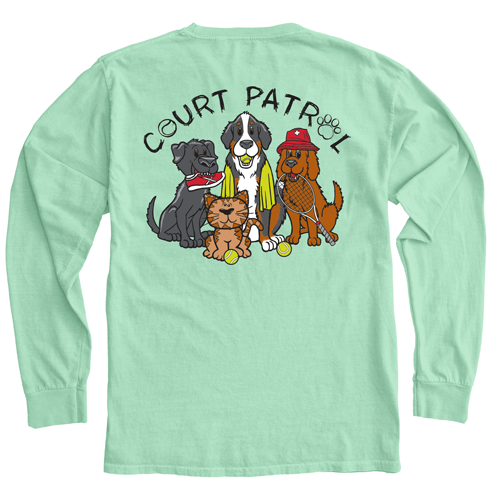 Court Patrol Long Sleeve Tee