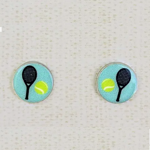 Tennis Ball Earrings