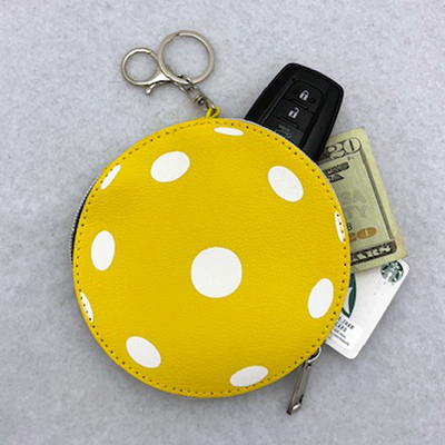 Tennis Ball or Pickleball Coin Purse