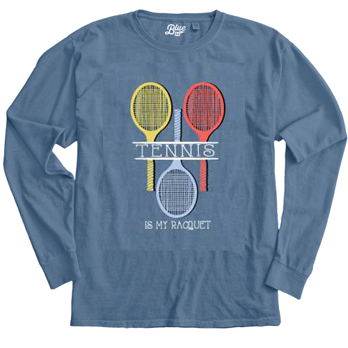 Summer Tennis Racquets Long Sleeve Tee