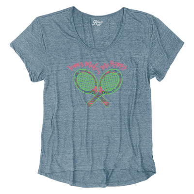 Tennis Makes Me Happy Tee