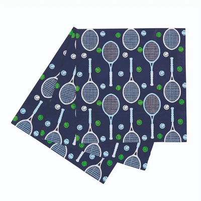 Spring Tennis Cocktail Napkins