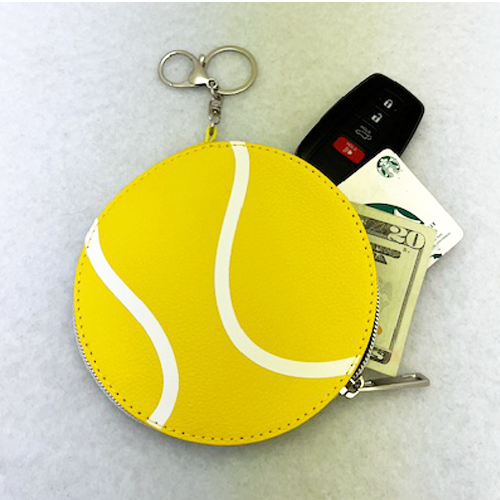 Tennis Ball or Pickleball Coin Purse