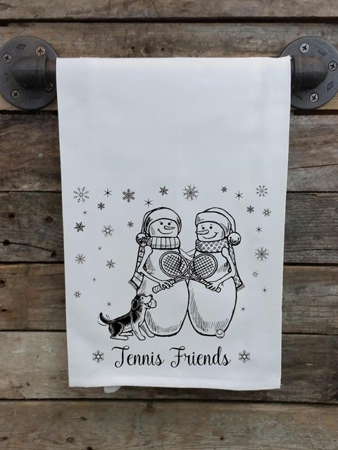 Day 2 - Tennis Friends Ornament & Towel in Gift Bag
