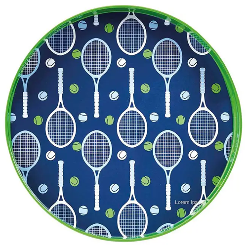 Spring Green Tennis Tray