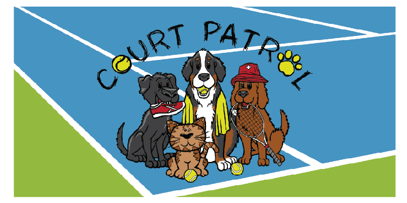 Court Patrol Beach Towel