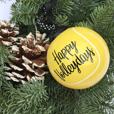Tennis Ball Christmas Ornament - Thumbnail 4