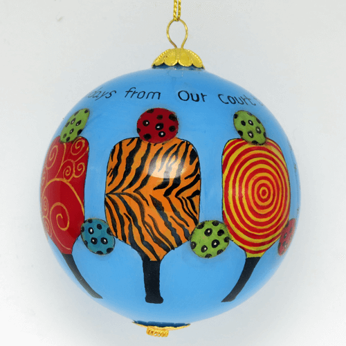 2019 Pickleball Christmas Ornament