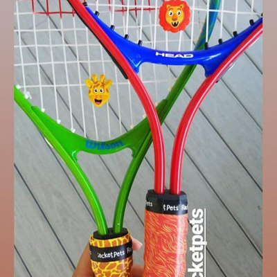 Cute Tennis Stuff Racket Pets Grip & Dampener