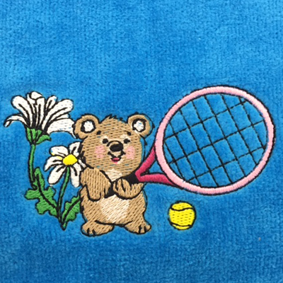 Baby Bear Tennis Towel
