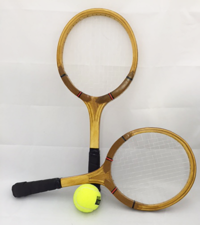 Mini Wooden Tennis Racquet